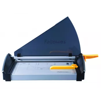 Cortadora de papel Fellowes Plasma A3/180 – Longitud de corte 46 cm, capacidad 40 hojas, grafito/plata/amarillo