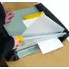 Cortadora de papel Fellowes Plasma A3/180 – Longitud de corte 46 cm, capacidad 40 hojas, grafito/plata/amarillo