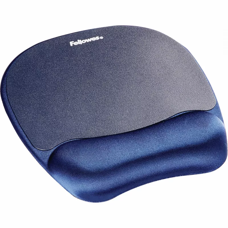 Fellowes alfombrilla de ratón/reposamuñecas Memory Foam zafiro
