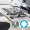 Fellowes reposamuñecas para alfombrilla de ratón con ángulo ajustable Premium Gel