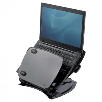 Fellowes Professional Series estación de trabajo para portátil, negro, metal, 85 - 245 mm, 400 mm, 58 mm, 341 mm