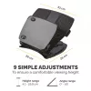 Fellowes Professional Series estación de trabajo para portátil, negro, metal, 85 - 245 mm, 400 mm, 58 mm, 341 mm