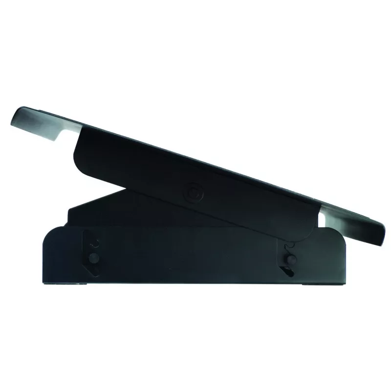 Fellowes reposapiés de escritorio – Professional Series reposapiés de escritorio, reposapiés ergonómico con 3 posiciones de altura ajustables y superficie antideslizante – Reposapiés para oficina y hogar – Negro