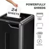 Fellowes destructora 325Ci 24 hojas destructora de corte en partículas con contenedor de 83 litros, alto nivel de seguridad P4