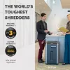 Fellowes destructora 325Ci 24 hojas destructora de corte en partículas con contenedor de 83 litros, alto nivel de seguridad P4
