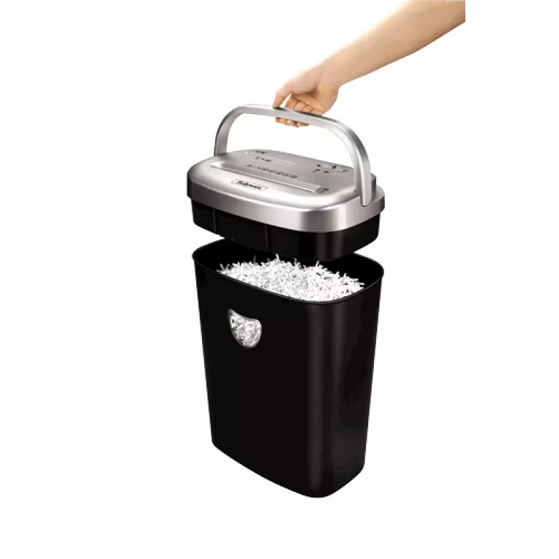 Fellowes 53C destructora de corte en partículas 22 cm negra
