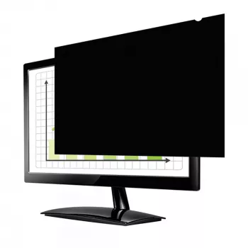 Fellowes filtro de privacidad PrivaScreen panorámico 23 inch, 58,4 cm (23 inch), 16:9, monitor, filtro de privacidad sin marco, antirreflejo, privacidad, 140 g