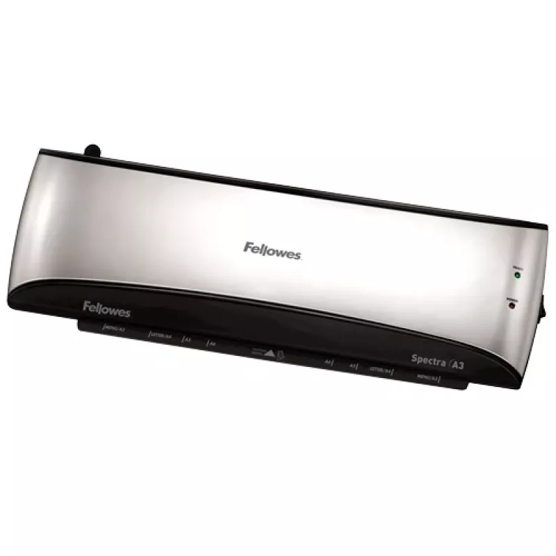Fellowes Spectra A3 plastificadora en frío/caliente 300 mm/min negro, gris