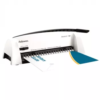 Fellowes Starlet 2+ encuadernadora de anillas gris, blanco
