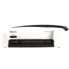 Fellowes Starlet 2+ encuadernadora de canutillo de plástico, blanco, capacidad de perforación 12 hojas
