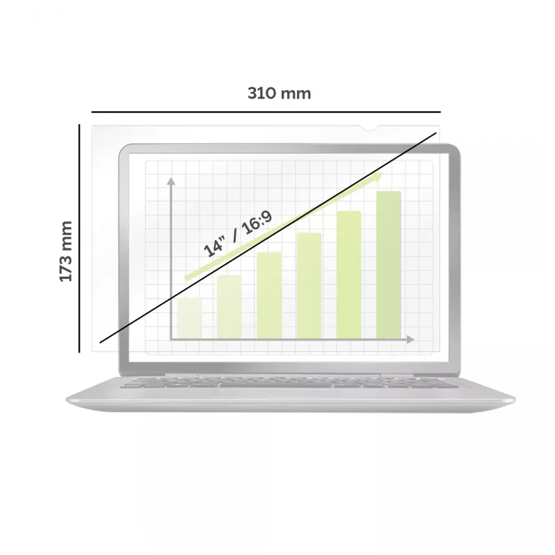 Fellowes PrivaScreen 35,6 cm (14