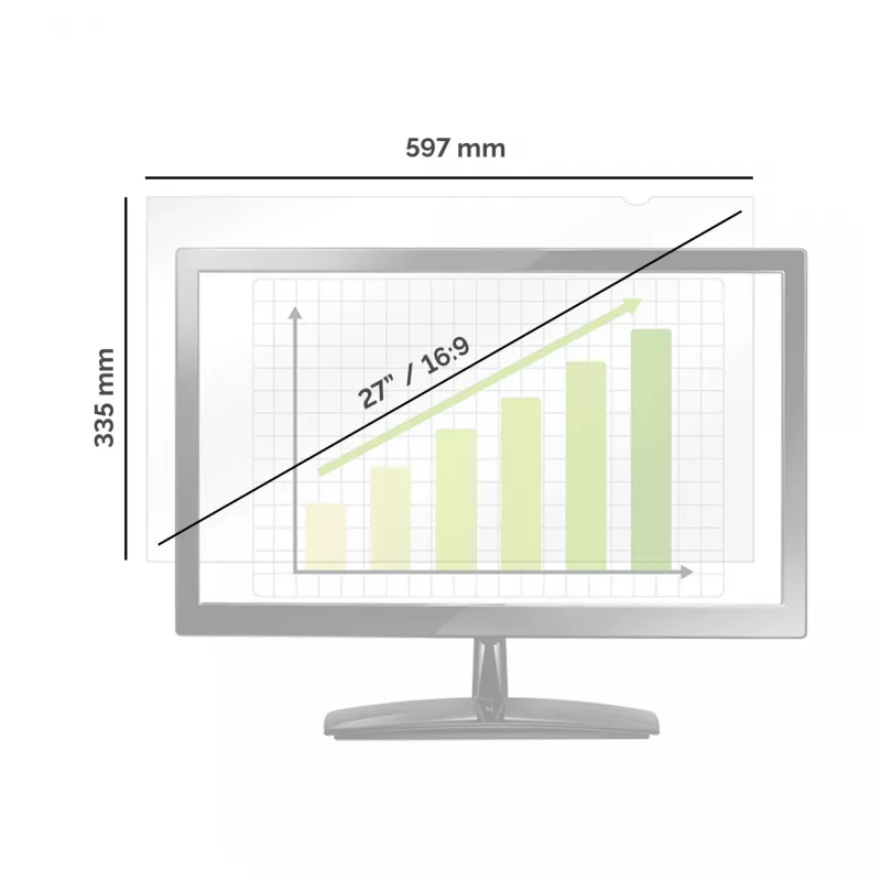 Fellowes PrivaScreen 68,6 cm (27