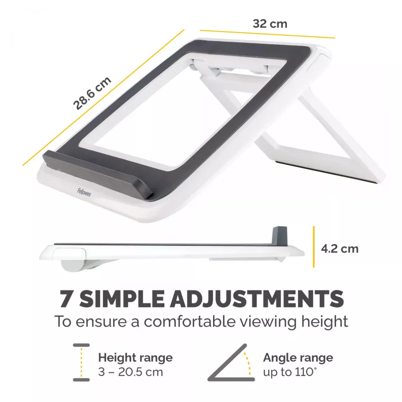 Soporte para portátil Fellowes I-Spire Quick Lift ajustable