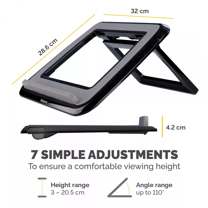 Soporte para portátil Fellowes I-Spire Quick Lift ajustable
