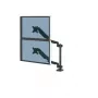 Fellowes Platinum Series brazo doble apilable para monitor – Soporte para dos pantallas de 27