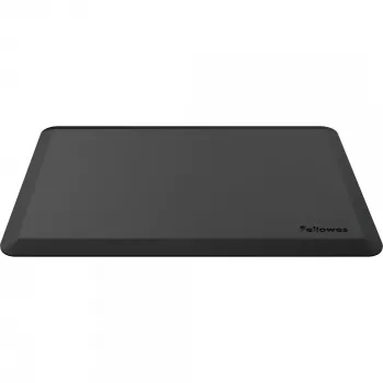 Fellowes Alfombrilla antifatiga – Alfombrilla ergonómica para escritorio de pie y sentado para uso diario en el trabajo o el hogar – H1,91 x B91,44 x T60,96 cm – Negro
