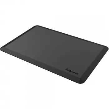 Fellowes Alfombrilla antifatiga – Alfombrilla ergonómica para escritorio de pie y sentado para uso diario en el trabajo o el hogar – H1,91 x B91,44 x T60,96 cm – Negro
