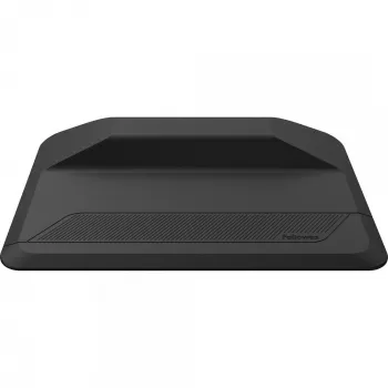 Fellowes Alfombrilla antifatiga de pie – ActiveFusion Alfombrilla ergonómica para escritorio de pie y sentado para uso en el trabajo o el hogar – H8,9 x B95,5 x T61 cm – Negro