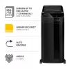 Fellowes Destructora de papel 350 hojas alimentación automática corte en partículas Destructora AutoMax 350C con depósito de 68 litros alta seguridad P4