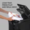 Fellowes Destructora de papel 350 hojas alimentación automática corte en partículas Destructora AutoMax 350C con depósito de 68 litros alta seguridad P4