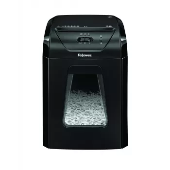 Fellowes Powershred 12C Destructora de papel corte en cruz 22,5 cm Negro