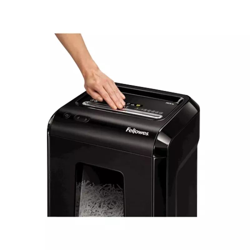 Fellowes Powershred 92Cs destructora de papel de corte en partículas, 4 x 38 mm, P-4, negro
