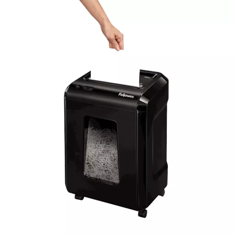 Fellowes Powershred 92Cs destructora de papel de corte en partículas, 4 x 38 mm, P-4, negro