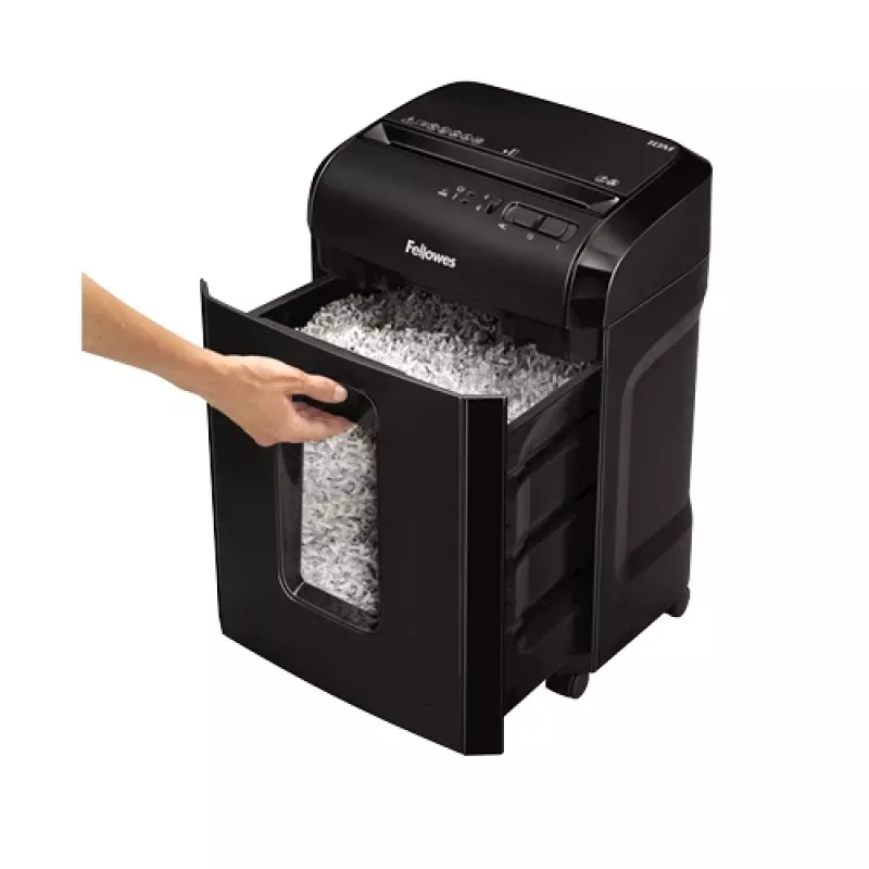 Fellowes Powershred 10M Destructora de papel microcorte Negro