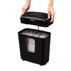 Fellowes Powershred 6M Destructora de papel microcorte Negro