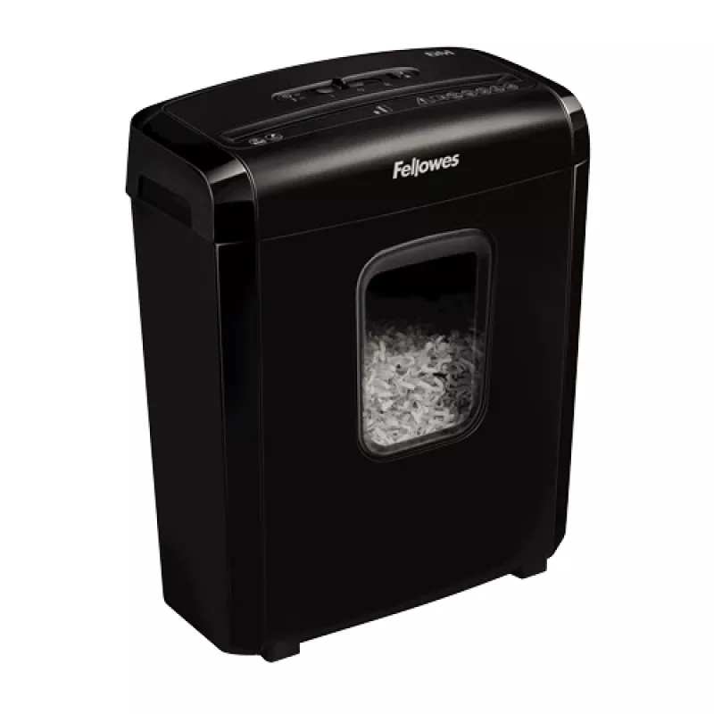 Fellowes Powershred 6M Destructora de papel microcorte Negro