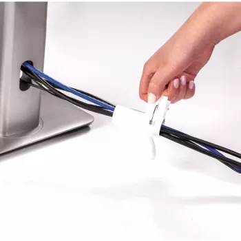Fellowes CableZip Canaleta para cables de suelo Blanco 1 ud.