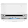 Fellowes Powershred LX201 Destructora de papel microcorte blanca, microcorte, 23 cm, 2 x 12 mm, 22 L, táctil, 4 ruedas
