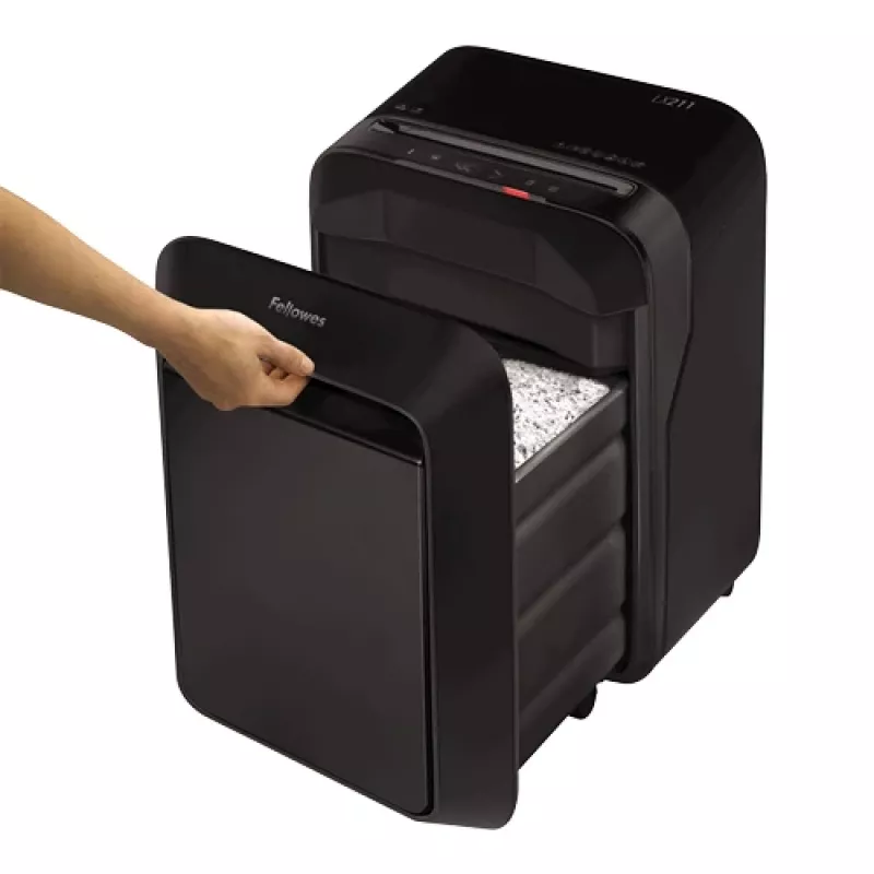 Fellowes LX Series Powershred LX211 Destructora de papel microcorte Negro