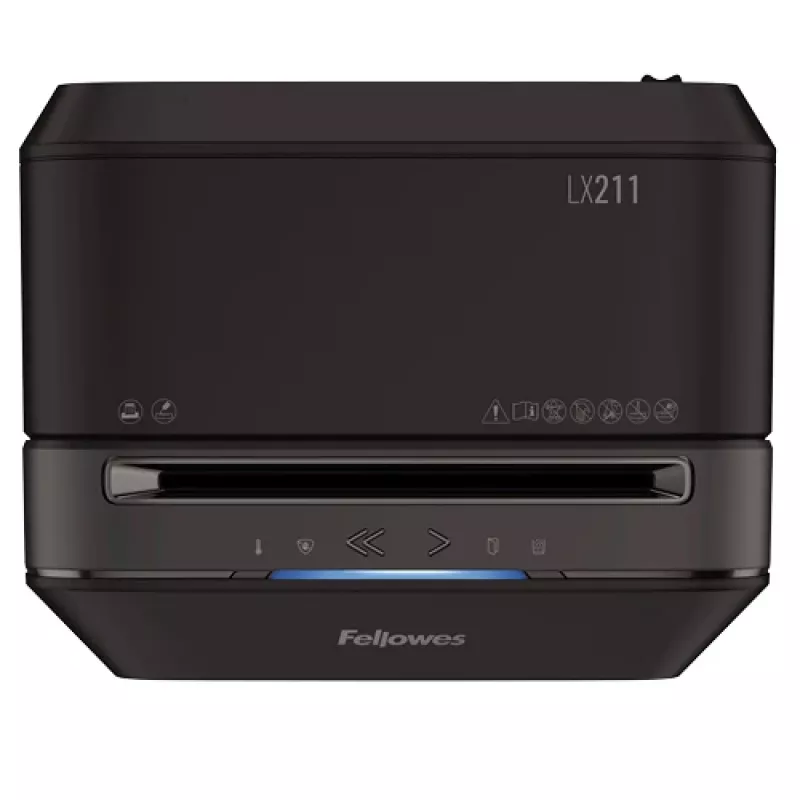 Fellowes LX Series Powershred LX211 Destructora de papel microcorte Negro