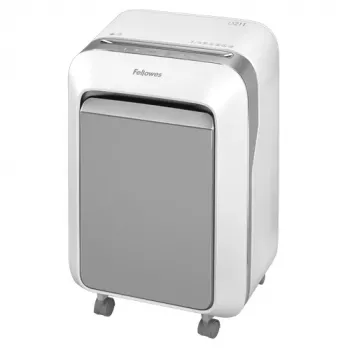Fellowes LX Series Powershred LX21 Destructora de papel microcorte Gris, Blanco