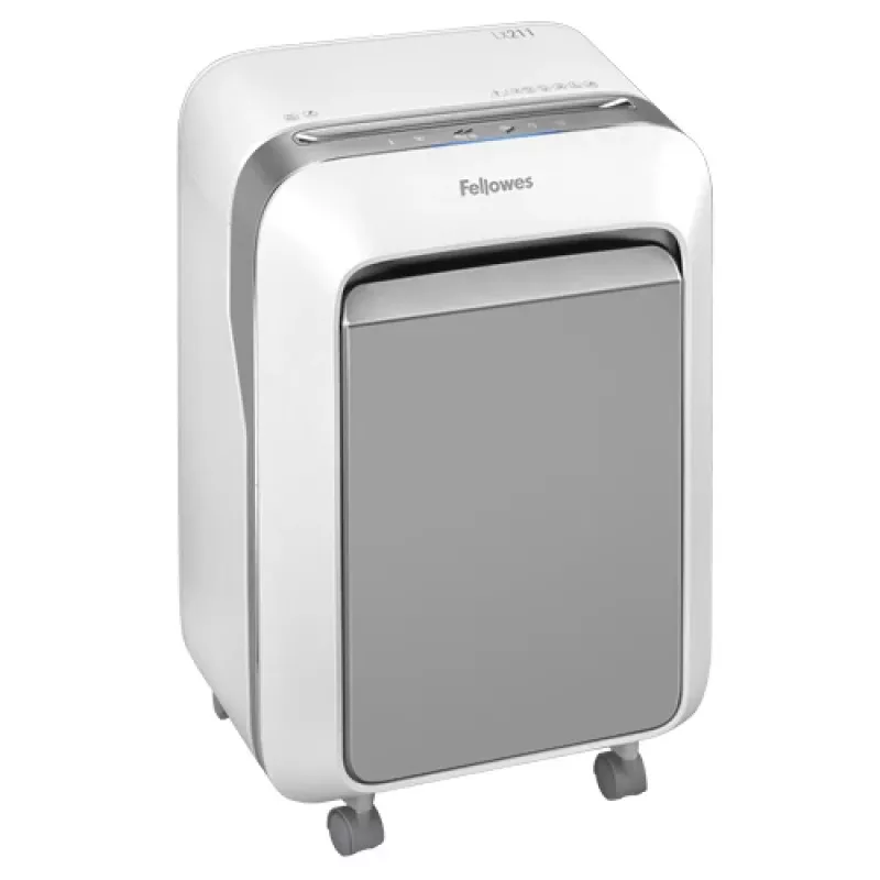 Fellowes LX Series Powershred LX21 Destructora de papel microcorte Gris, Blanco