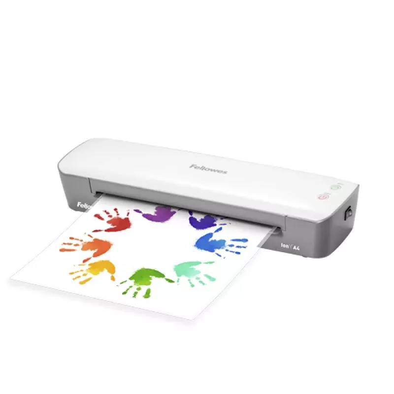 Fellowes Ion A4 Plastificadora en caliente 300 mm/min Gris, Blanco