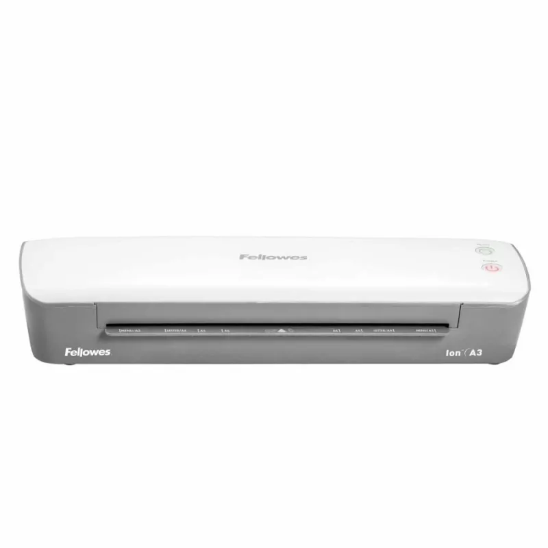 Fellowes Plastificadora Ion A3, 31,8 cm, plastificadora en caliente, 300 mm/min, 0,4 mm, A3, Blanco