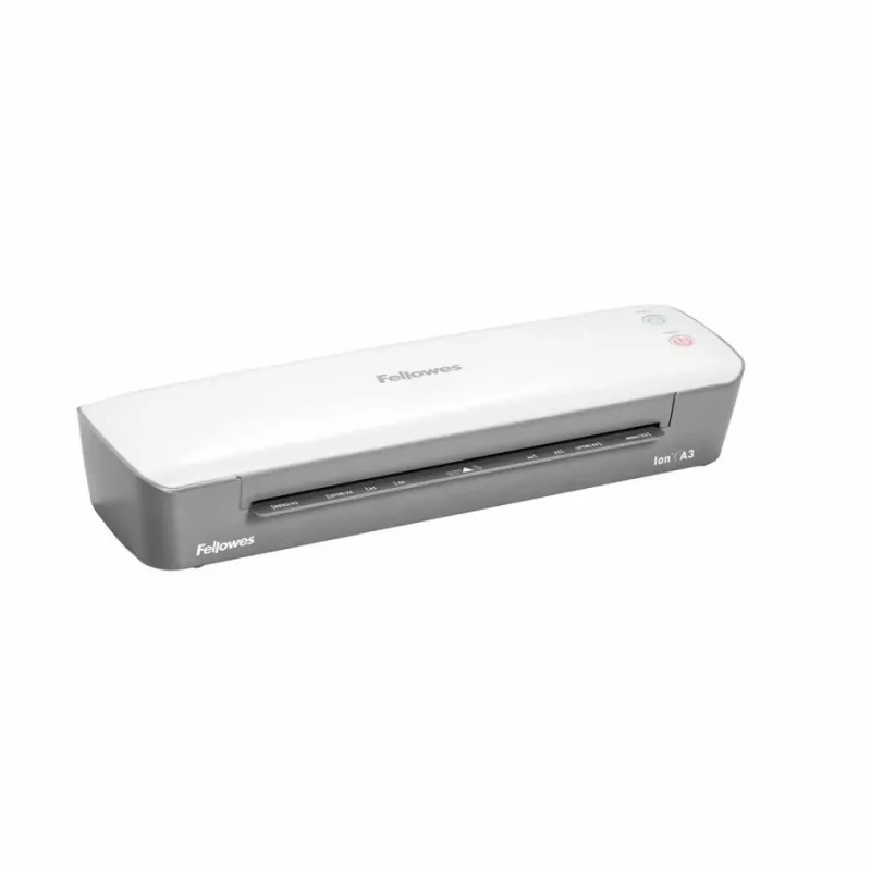 Fellowes Plastificadora Ion A3, 31,8 cm, plastificadora en caliente, 300 mm/min, 0,4 mm, A3, Blanco
