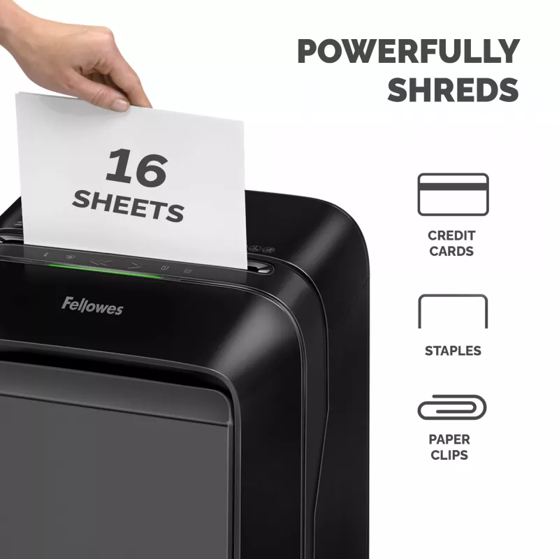 Fellowes LX Series Powershred LX210 Destructora de papel Negro