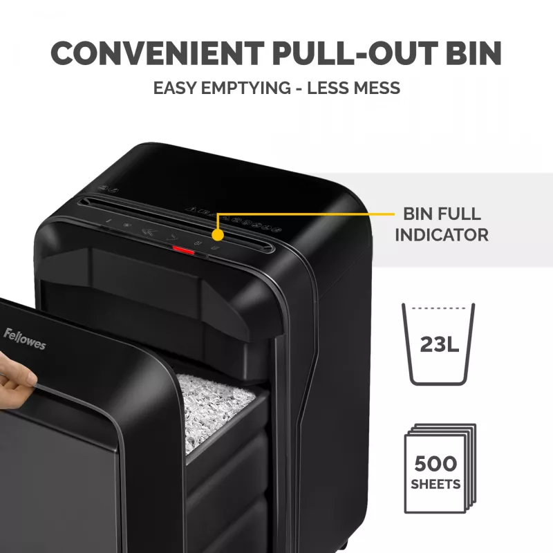 Fellowes LX Series Powershred LX210 Destructora de papel Negro