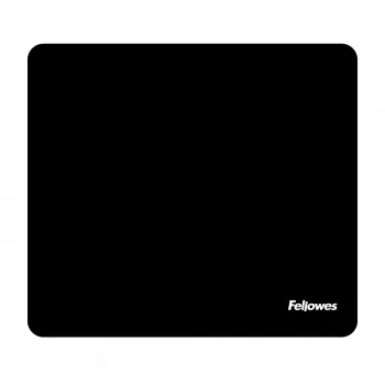 Fellowes Earth Series Alfombrilla de ratón - Negro, Negro, Unicolor, Base antideslizante