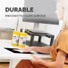 Fellowes Earth Series Alfombrilla de ratón - Negro, Negro, Unicolor, Base antideslizante
