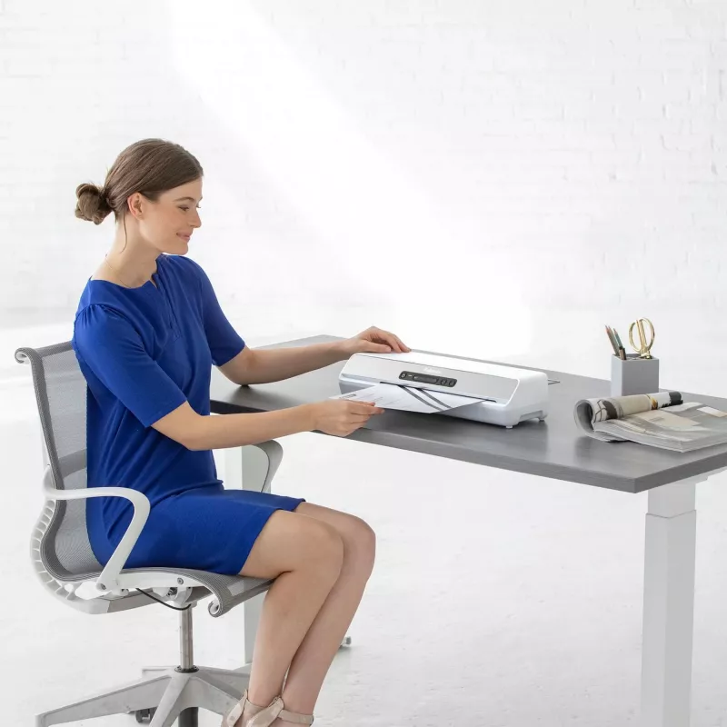 Fellowes Amaris A3 Plastificadora en frío 780 mm/min Gris, Blanco