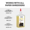 Fellowes Powershred Lubricante en botella (355 ml), aceite lubricante, 0,355 l, Amarillo, 90 mm, 35 mm, 20 mm