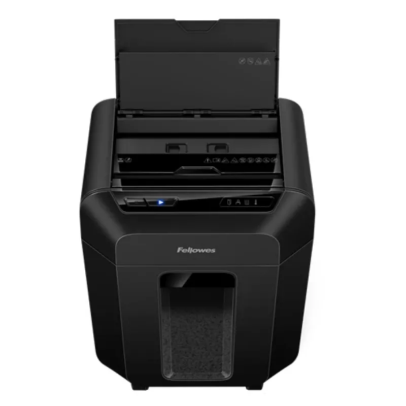 Fellowes Automax 80M Destructora de papel corte en partículas 22 cm Negro