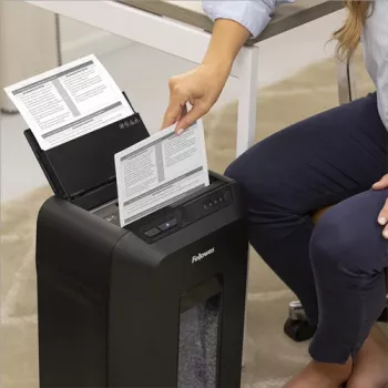 Fellowes AutoMax 90M Destructora de papel microcorte Negro
