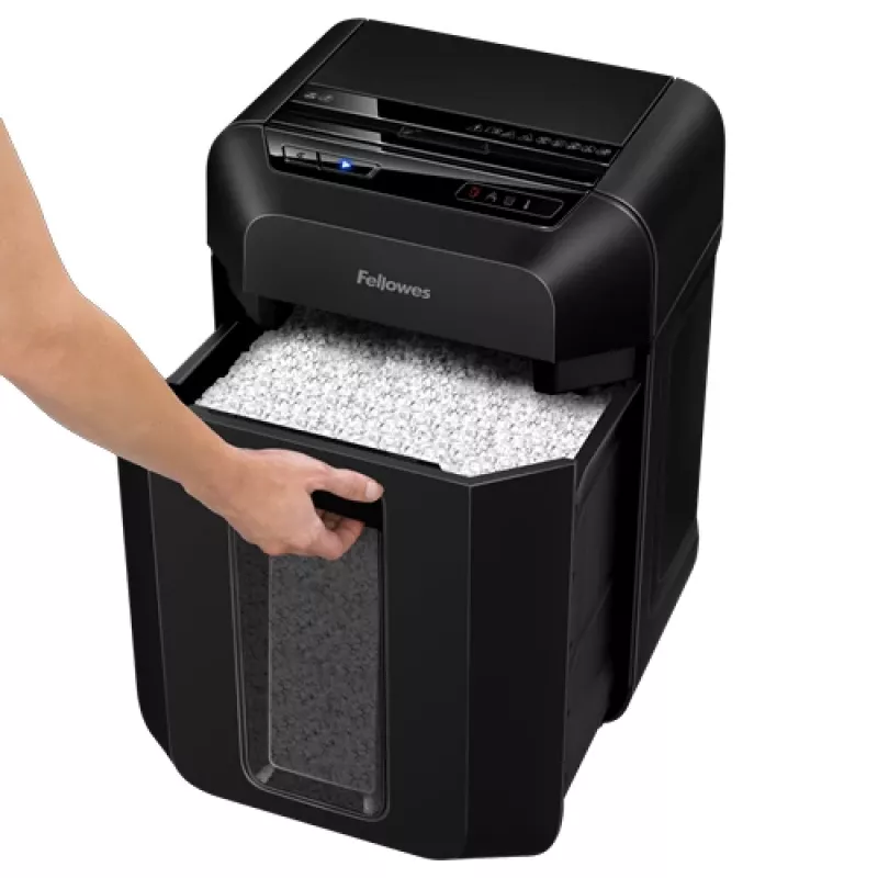 Fellowes AutoMax 90M Destructora de papel microcorte Negro