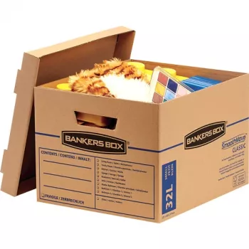 Fellowes 6203701 Caja de almacenamiento rectangular Cartón Natural