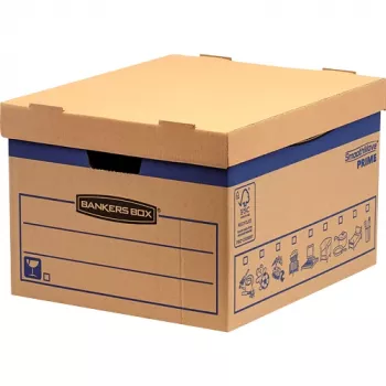 Fellowes 6204001 Caja de almacenamiento rectangular cartón natural